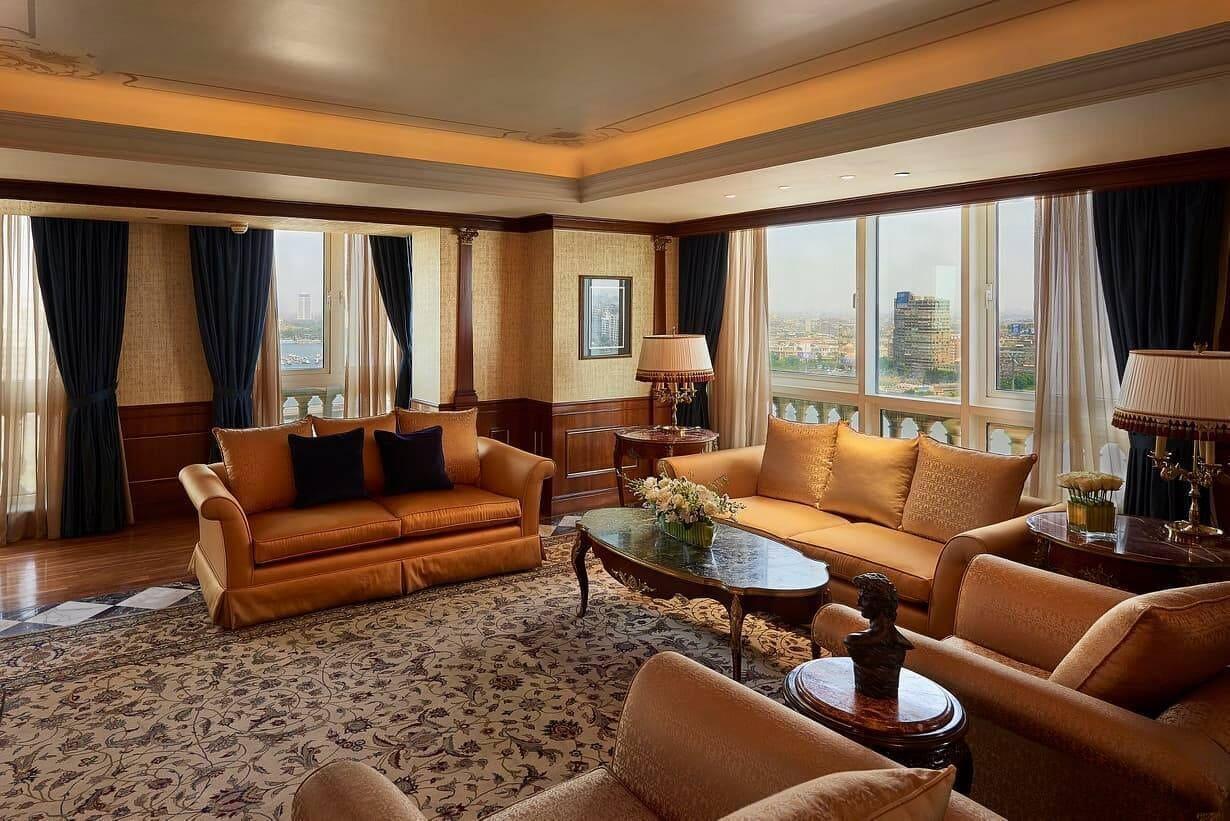 Four Seasons Cairo At The First Residence Giza Exteriér fotografie A suite at the Four Seasons Hotel, Cairo
